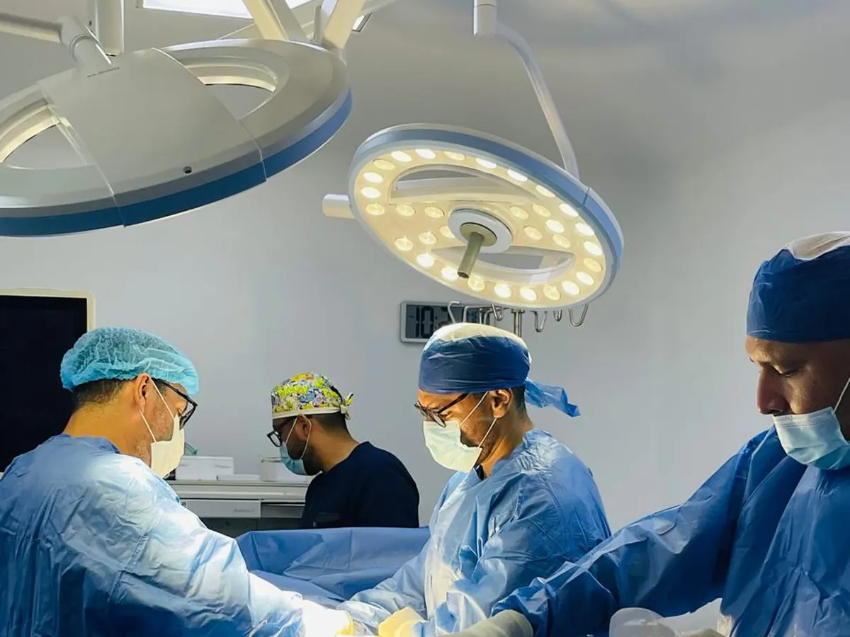 Bariatric Care Center surgical team in the operating room