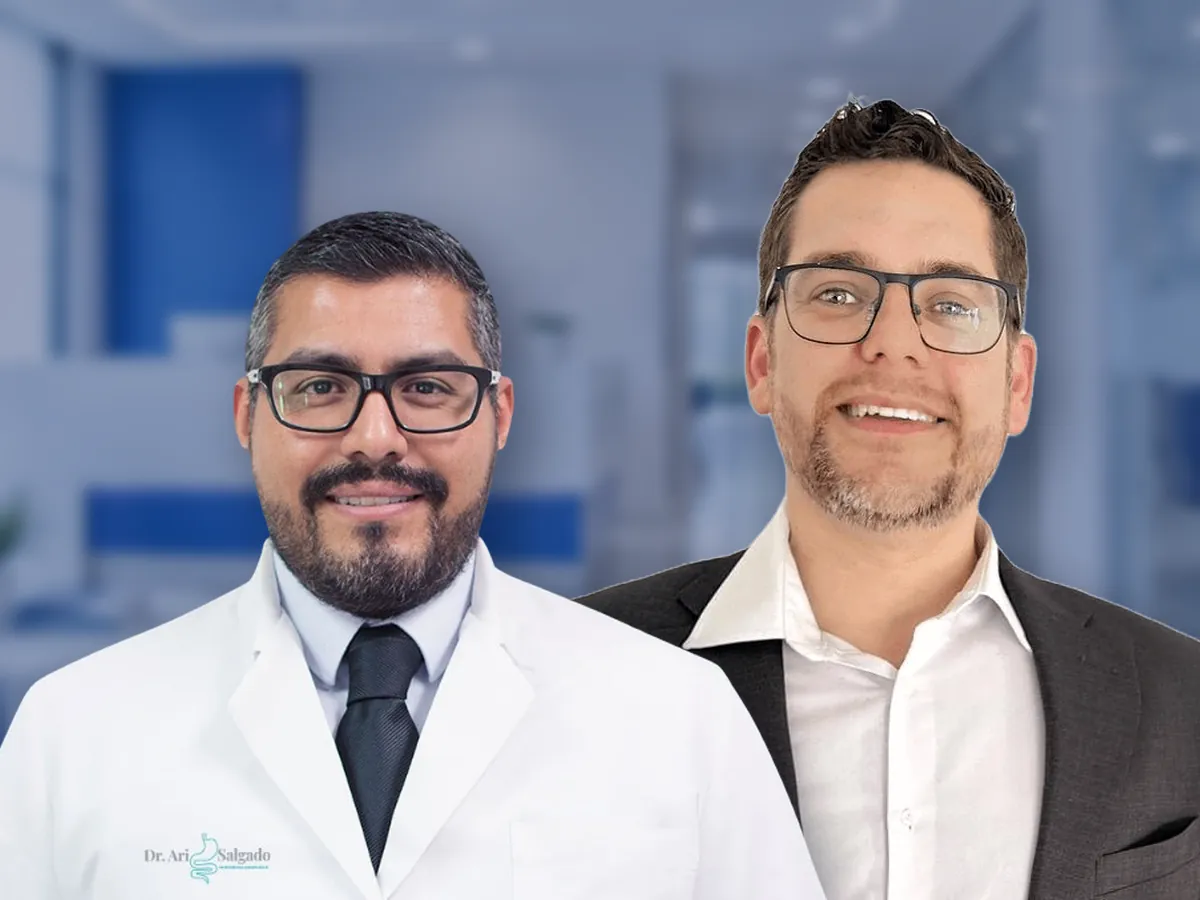 Dr. Ari Salgado and Dr. Martín Orduño, bariatric surgeons at Bariatric Care Center in Tijuana