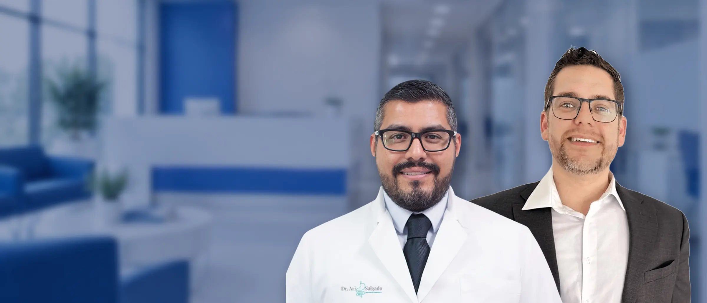 Dr. Ari Salgado and Dr. Martín Orduño, bariatric surgeons at Bariatric Care Center in Tijuana