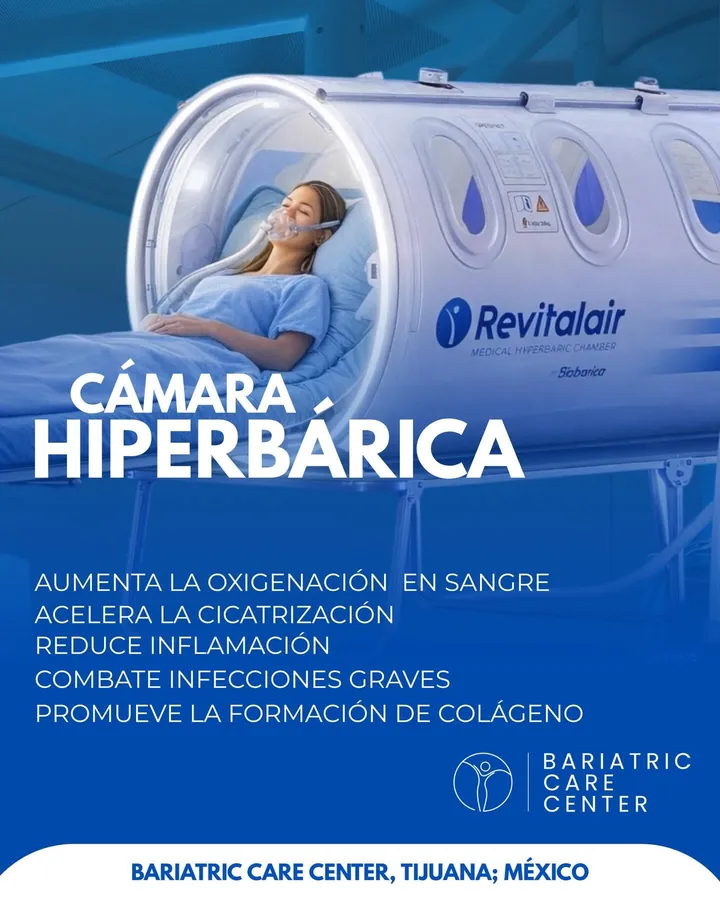 Hyperbaric chamber: more oxygen in the blood and faster healing