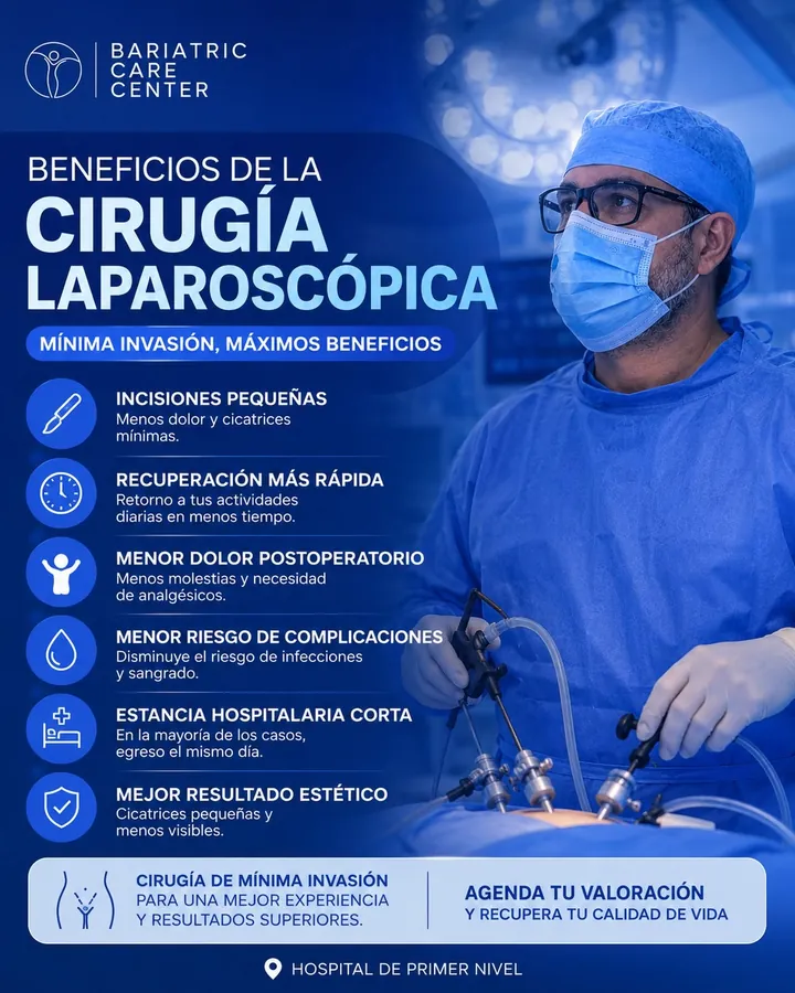 Benefits of laparoscopic surgery: minimal invasion, maximum benefit