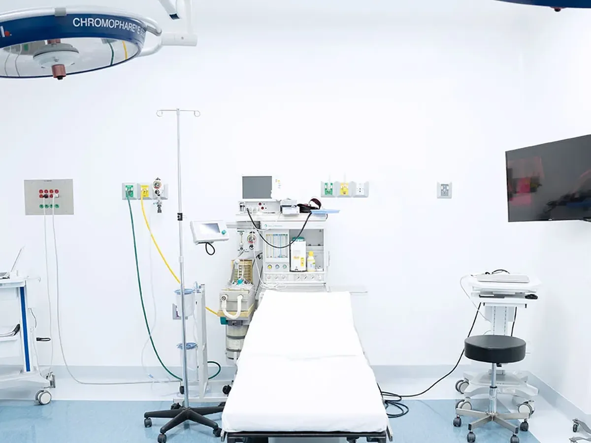 Operating room at Blue Tower Hospital in Tijuana